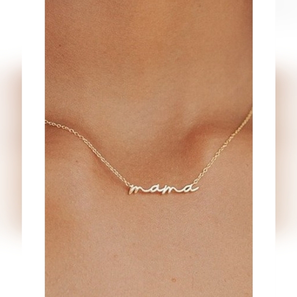 Jewelry - 🤱 18k Gold Plated Non Tarnish Mama Necklace
